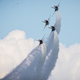 Illustration for article titled US Air Force F-16 Thunderbirds don't even look like planes in this photo